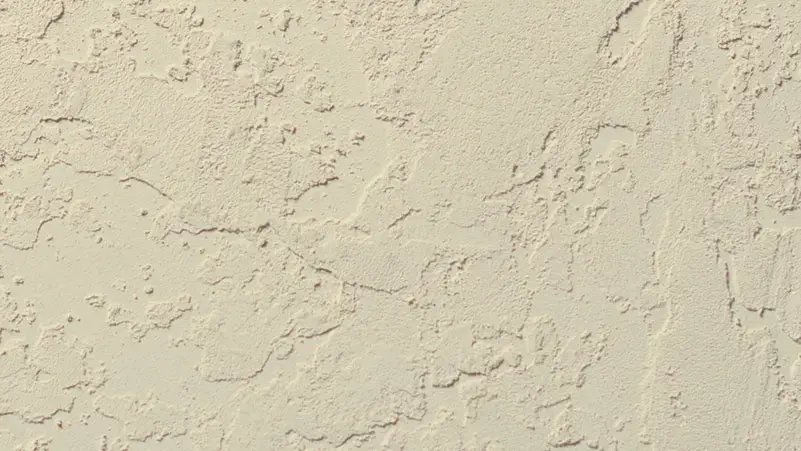 Crystal Coat stucco finish — close-up of the texture on a sample board