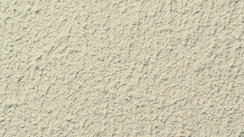 Roll-On Coarse stucco finish — close-up of the texture on a sample board